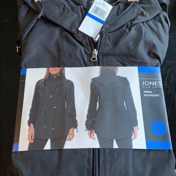 Jones New York rain jacket / parka - Picture 4 of 8